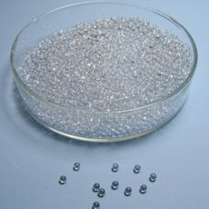 Glass BEADS 3mm FLINT 1 lb.