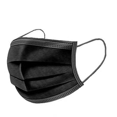 Lab Pro Black 3ply Ear Loop Disposable Mask (Non-Surgical) (Box of 50)