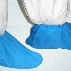 Shoe Cover 16" Blue L PK/100