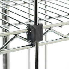 Metro 9084P Additional Rust-Proof Tabs for Super Erecta Wire Shelving Rods and Tabs, Bag of 4