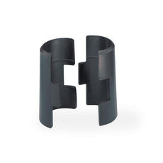 Metro 9985 Replacement Plastic Split Sleeves for Super Erecta Industrial Wire Shelving, Black, Pack of 4