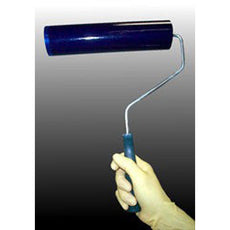 Adhesive Roller, Film, Blue/White, 18" - CRP0440-18R