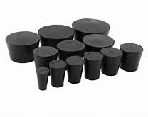 Rubber Stopper #0 SOLID ea