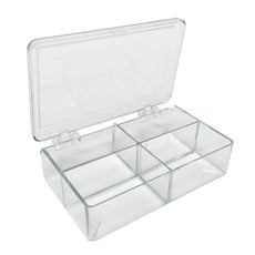 MultiBox- 4 compartments- 85 x 85 x 30mm each (11/4 x 2 5/16 x 11/8 in.)- 6/pk-B1203