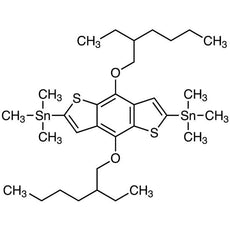 4,8-Bis[(2-ethylhexyl)oxy]-2,6-bis(trimethylstannyl)benzo[1,2-b:4,5-b']dithiophene, 500MG - B5490-500MG