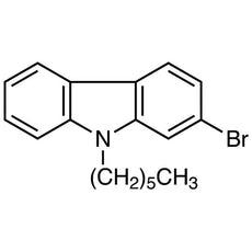 2-Bromo-9-hexyl-9H-carbazole, 5G - B5607-5G