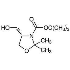 tert-Butyl (S)-4-(Hydroxymethyl)-2,2-dimethyloxazolidine-3-carboxylate, 5G - B5657-5G