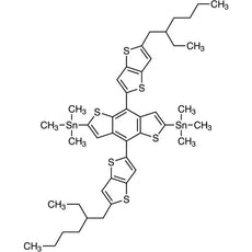 [4,8-Bis[5-(2-ethylhexyl)thieno[3,2-b]thiophen-2-yl]benzo[1,2-b:4,5-b']dithiophene-2,6-diyl]bis(trimethylstannane), 200MG - B5768-200MG