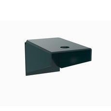 Metro BESK3 Super Erecta Wall Mount End Post Bracket, Metroseal Green Epoxy