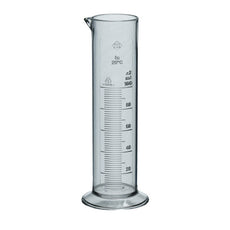 Brandtech Graduated Cylinder, SAN, low form, molded grads, 100mL, pk 12 - V64291