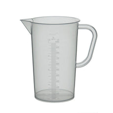 Brandtech Graduated Pitcher, PP, Molded graduations, 1000mL, pack of 6 - V442941