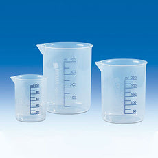 Brandtech Griffin Beaker, PP, Molded/printed, 50mL, pack of 12 - V607081