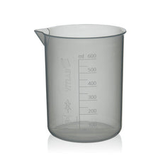 Brandtech Griffin Beaker, PP, Molded graduations, 600mL, pack of 6 - V612941