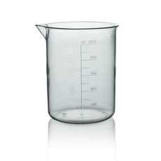 Brandtech Griffin Beaker, PMP, Molded graduations, 1000mL, pack of 6 - V61495