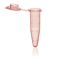 Brandtech Microcentrifuge Tube w/lid, N/S, orange, 1.5mL, pack of 500 - 780424