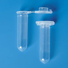 Brandtech Microcentrifuge Tube w/lid closure, N/S, clear, 2.0mL, pk500 - 780546