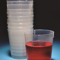 Stackable Beakers, Pp, 120ml, Pack Of 25 - BST120-PK/25