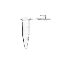 Microtube w/ cap- clear- 0.5ml- w/ self-standing bag- 500/pk-C2007