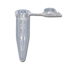 Microtube w/ cap- 1.5ml- Locktop style cap- 500/pk-C2051