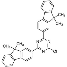 2-Chloro-4,6-bis(9,9-dimethyl-9H-fluoren-2-yl)-1,3,5-triazine, 5G - C3543-5G