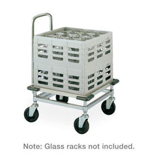 Metro CBH2121C Cup & Glass Rack Dolly with Corner Bumpers and Handle