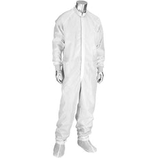 Altessa Grid Coverall, White, Large - CC1245-74WH-5PK-L