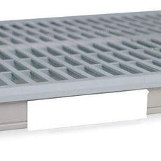 Metro CSM6-WX Color Shelf Marker for MetroMax i Industrial Plastic Shelving, White, 6" L x 1.5" H