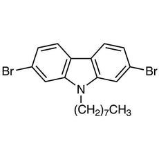 2,7-Dibromo-9-n-octylcarbazole, 200MG - D3935-200MG