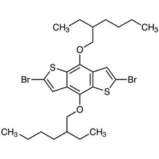 2,6-Dibromo-4,8-bis(2-ethylhexyloxy)benzo[1,2-b:4,5-b']dithiophene, 200MG - D4524-200MG