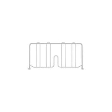Metro DD18W Super Erecta 8" High Shelf Divider for Wire Shelves, White, 18"
