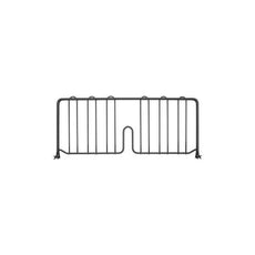 Metro DD21BL Super Erecta 8" High Shelf Divider for Wire Shelves, Black, 21"