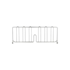 Metro DD24S Super Erecta 8" High Shelf Divider for Wire Shelves, Stainless Steel, 24"