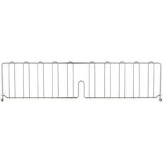 Metro DD36C Super Erecta 8" High Shelf Divider for Wire Shelves, Chrome, 36"