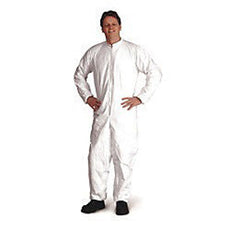 Advantage I Disposable Coveralls, White, Elastic, Small, 25/case -  APP0180-S-W