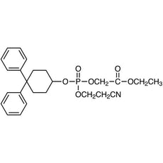 Ethyl 2-[(2-Cyanoethoxy)(4,4-diphenylcyclohexyloxy)phosphoryloxy]acetate, 100MG - E1268-100MG