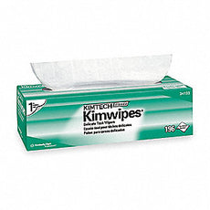 KIMTECH SCIENCE® KIMWIPES® MEDIUM 11.2" x 12.3", 198 wipes per box