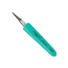 Excelta Tweezers - Replaceable Tip - Straight - Carbon Fiber Tips - Ergo Handle - 159-RT-ET