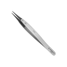 Excelta Tweezers - Replaceable Tip - Straight - Carbon Fiber Tips - 159-RT
