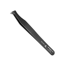 Excelta Tweezers - Cutting - Angulated - Carbon Steel  - 15A-GW