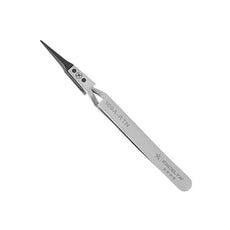 Excelta Tweezers - Replaceable Tip - Straight Carbon Fiber Tips - Cross Action - 169A-RTN