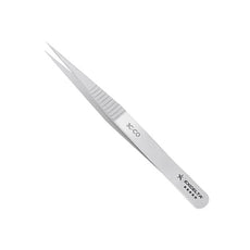 Excelta Tweezers - Straight Very Fine Point - Cobalt     - 3C-CO