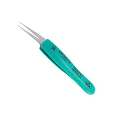 Excelta Tweezers - Offset Ultra Fine Point - Anti-Mag. SS - Ergonomic - 5A-SA-ET