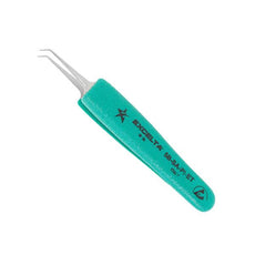 Excelta Tweezers - Bent Ultra Fine Point - Anti-Mag. SS - Ergonomic - 5B-SA-PI-ET