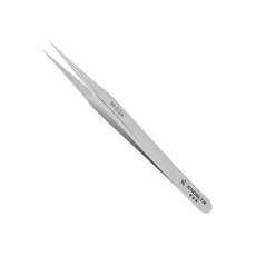 Excelta Tweezers - Mini Straight Tapered Ultra Fine Point - Anti-Mag. SS - M-5-SA