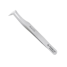 Excelta Tweezers - Bent Fine Point - Miniature - Cobalt   - M-6-CO