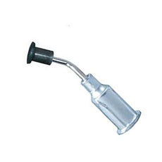 Excelta Vacuum Probe/Cup - Bent - Black Buna-n - .13" dia. - PVB-CB-18