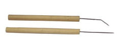C & A Scientific Needle TEASING Bent WOOD HDL. - N5200-2