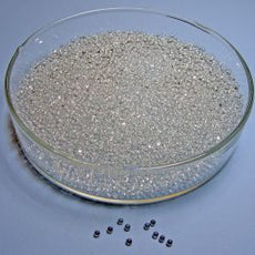 Glass BEADS 2mm FLINT 1 lb.