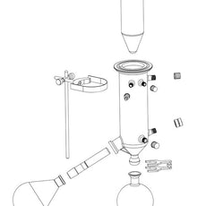 Heidolph G5 Glassware Set - Coated - 036301820