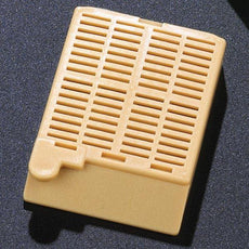 Cassette, Tissue Embedding with Attached Lid, 35¬∞ Writing Area, YELLOW, 500/Dispenser Box, 2 Boxes/Unit-1094Y